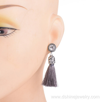 Trendy Jewelry Earring With Long Tassel Charm Earring Gift